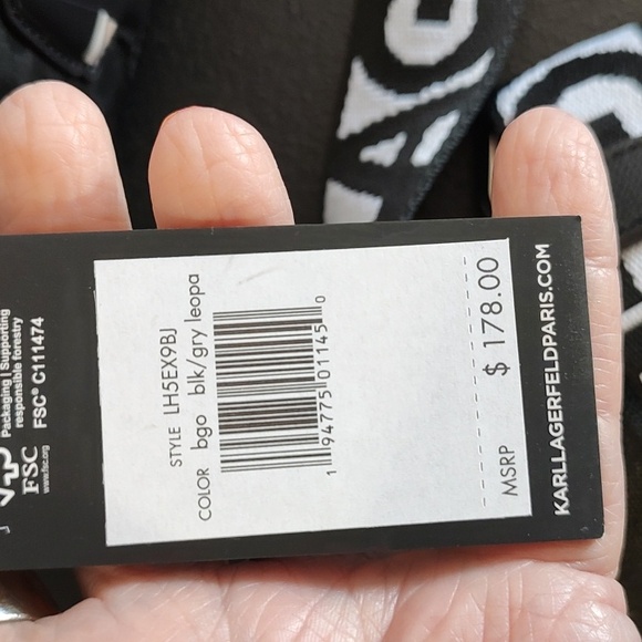 NWT Karl Lagerfeld Crossbody Bag - Picture 4 of 9